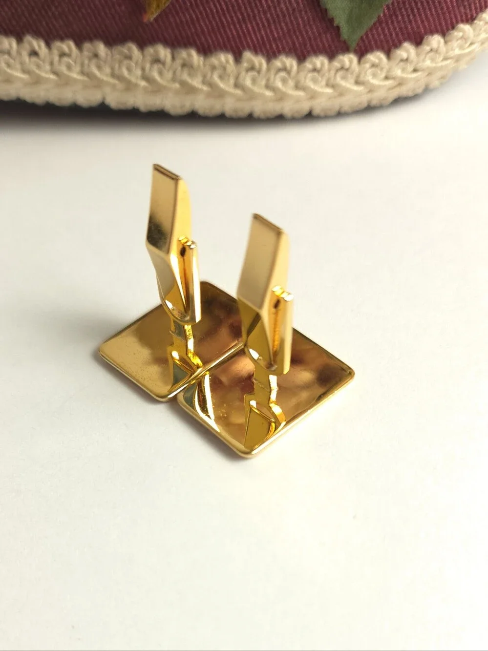 Vintage gold plated